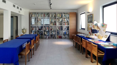 La sala di lettura